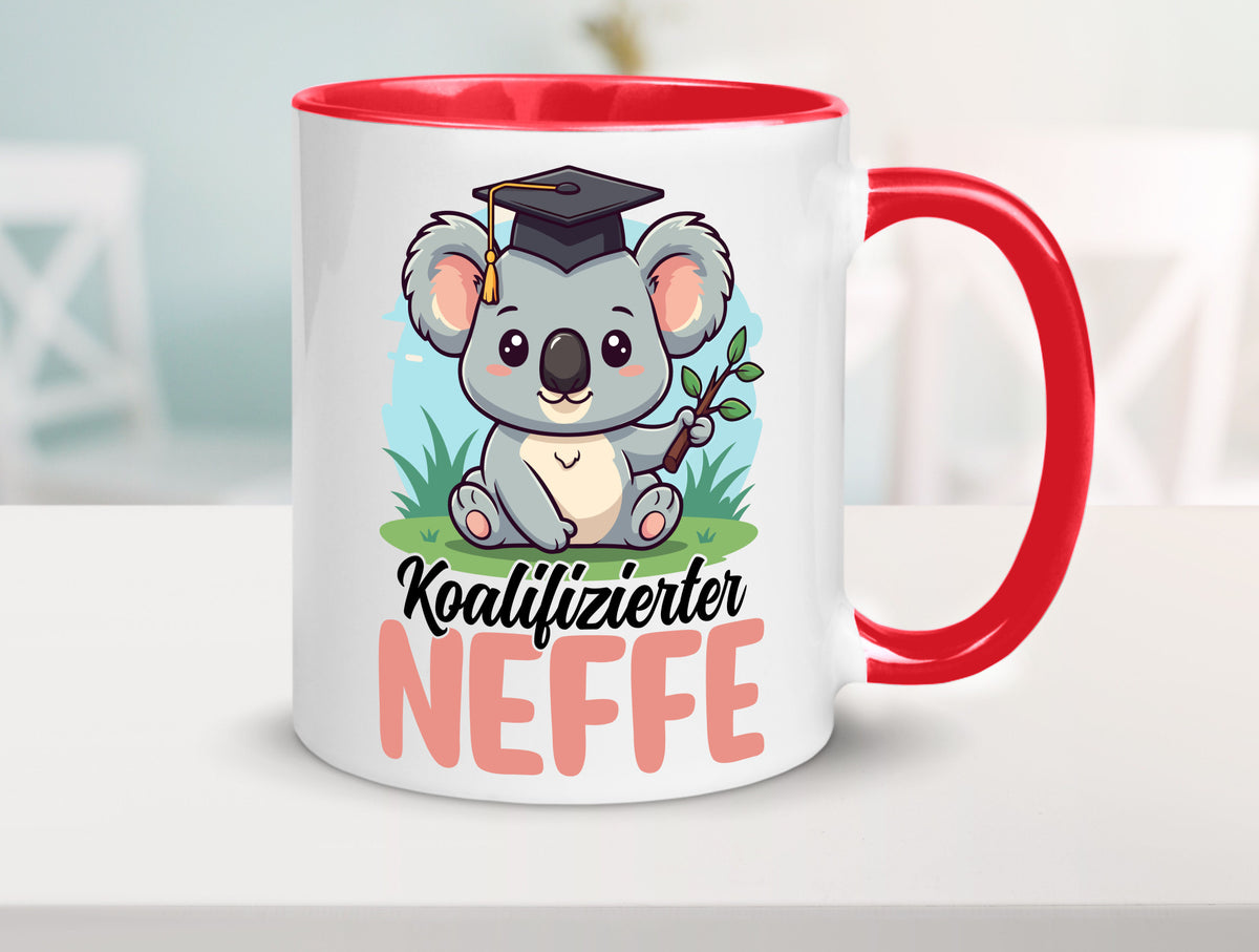 Koalifizierter Neffe | Familie Bruder Bester Onkel Geschenkidee Humor Tasse