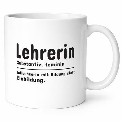 Lehrerin Influencer | Beruf Spruch Definition Humor lustiger Geschenk Arbeit