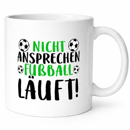 Nicht ansprechen Fußball läuft | Fußballfan Sport Kicker Humor Geschenkidee