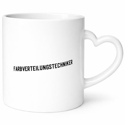 Farbverteilungstechniker | Lackierer Maler Anstreicher Geschenkidee Humor Tasse