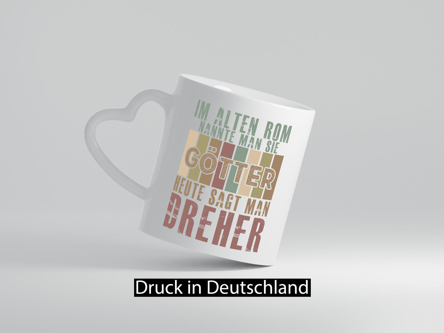 Heute sagt man: Dreher | Fräser lustig Humor Geschenkidee Geschenk Tasse