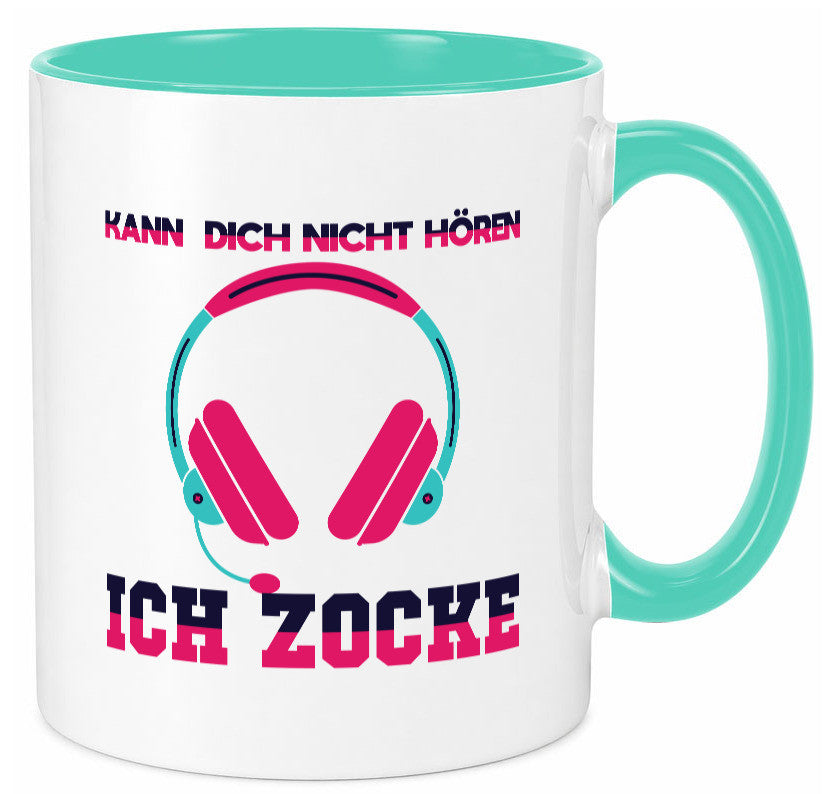 Kann dich nicht hören ich Zocke | Gamer Zocken Zocker Geschenkidee Humor Tasse