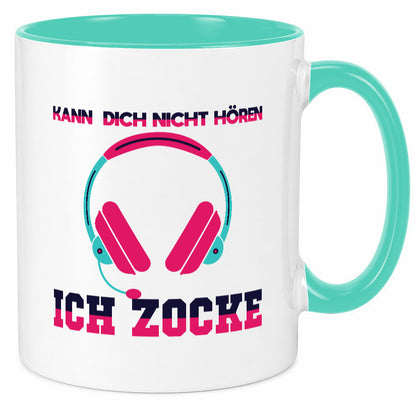 Kann dich nicht hören ich Zocke | Gamer Zocken Zocker Geschenkidee Humor Tasse