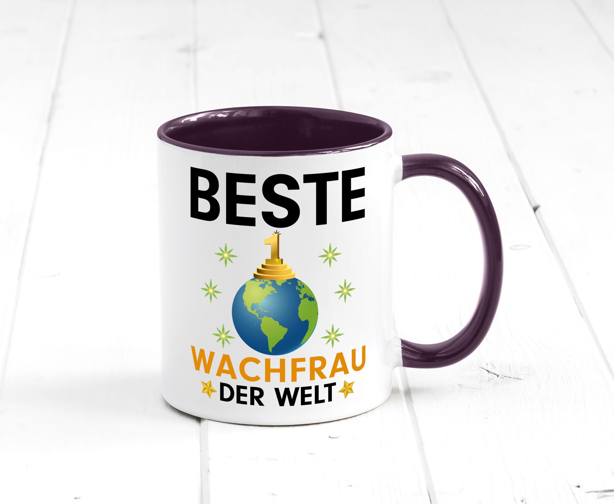 Welt Beste Wachfrau | Wachpersonal Nachtwächter Geschenk Humor Geschenkidee