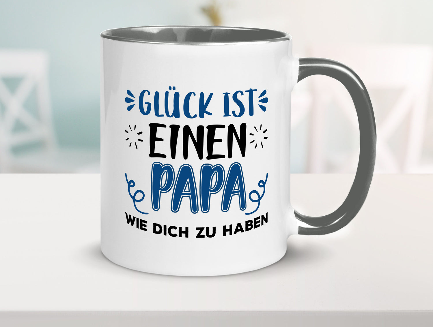 Einen Papa wie dich | Vater Tasse Vatertag Glück Geschenk Familie Geschenkidee