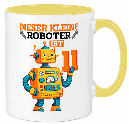 11. Geburtstag | 11 Jahre Roboter Junge Geschenk Geschenkidee lustiger Spruch Tasse