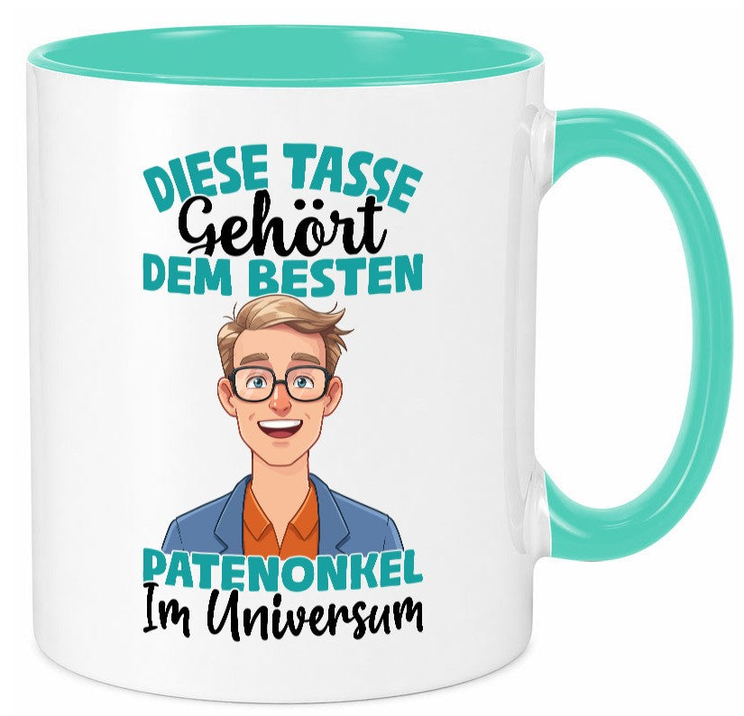 Im Universum: Patenonkel | Bester Onkel Geschenkidee Humor Tasse