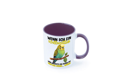 Wellensittich | Vogelbesitzer Humor Geschenkidee Tasse