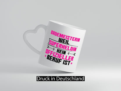 Superheldin Bademeisterin | Schwimmmeisterin Geschenk Humor Geschenkidee