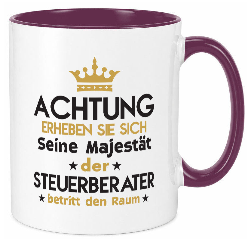 Seine Majestät Steuerberater | Steuern v2 Geschenk Humor Geschenkidee lustiger