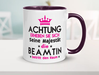 Seine Majestät Beamtin | Verbeamtung öffentlicher Dienst Geschenkidee Humor