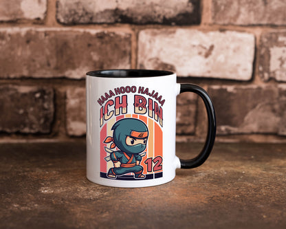 12. Geburtstag | Ninja Junge 12 Jahre Humor Geschenkidee Tasse