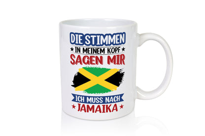 Jamaika | Urlaub Stimmen in meinem Kopf Traumland Geschenk Humor Geschenkidee