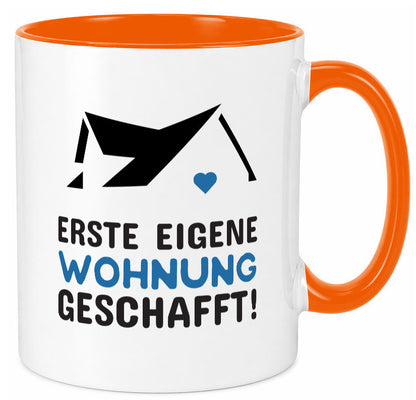 Erste eigene Wohnung | Umzug Tasse Eigenheim Auszug Geschenk Humor Geschenkidee
