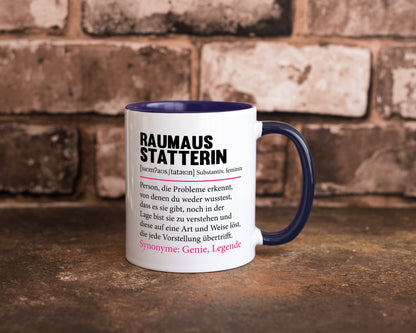 Raumausstatterin | Wohn Ausstatterin Beruf Humor Geschenk Arbeit Kollegen Büro