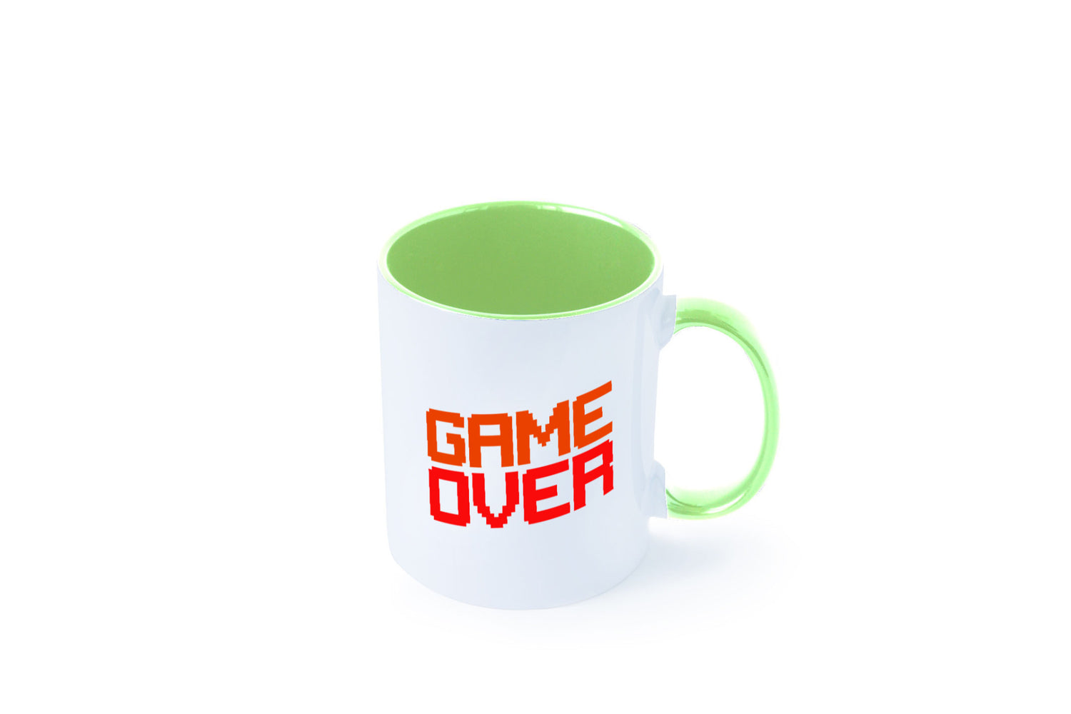 Game Over | Gamer Zocker Retro PC Nerd Pixel Geschenkidee Humor Tasse