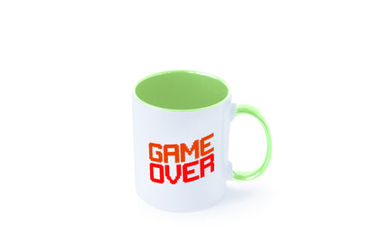 Game Over | Gamer Zocker Retro PC Nerd Pixel Geschenkidee Humor Tasse