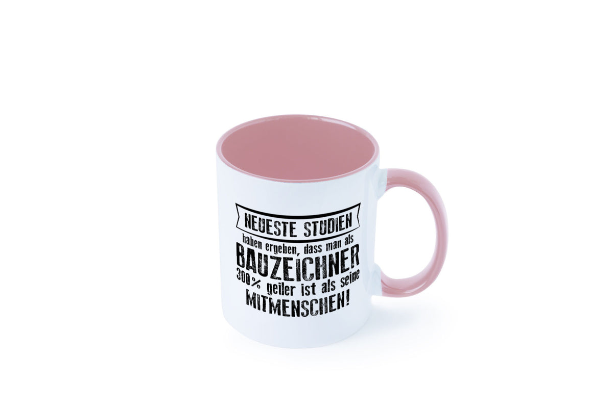 Neuste Studien: Bauzeichner | Zeichner Humor Geschenkidee Tasse