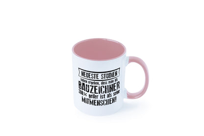 Neuste Studien: Bauzeichner | Zeichner Humor Geschenkidee Tasse