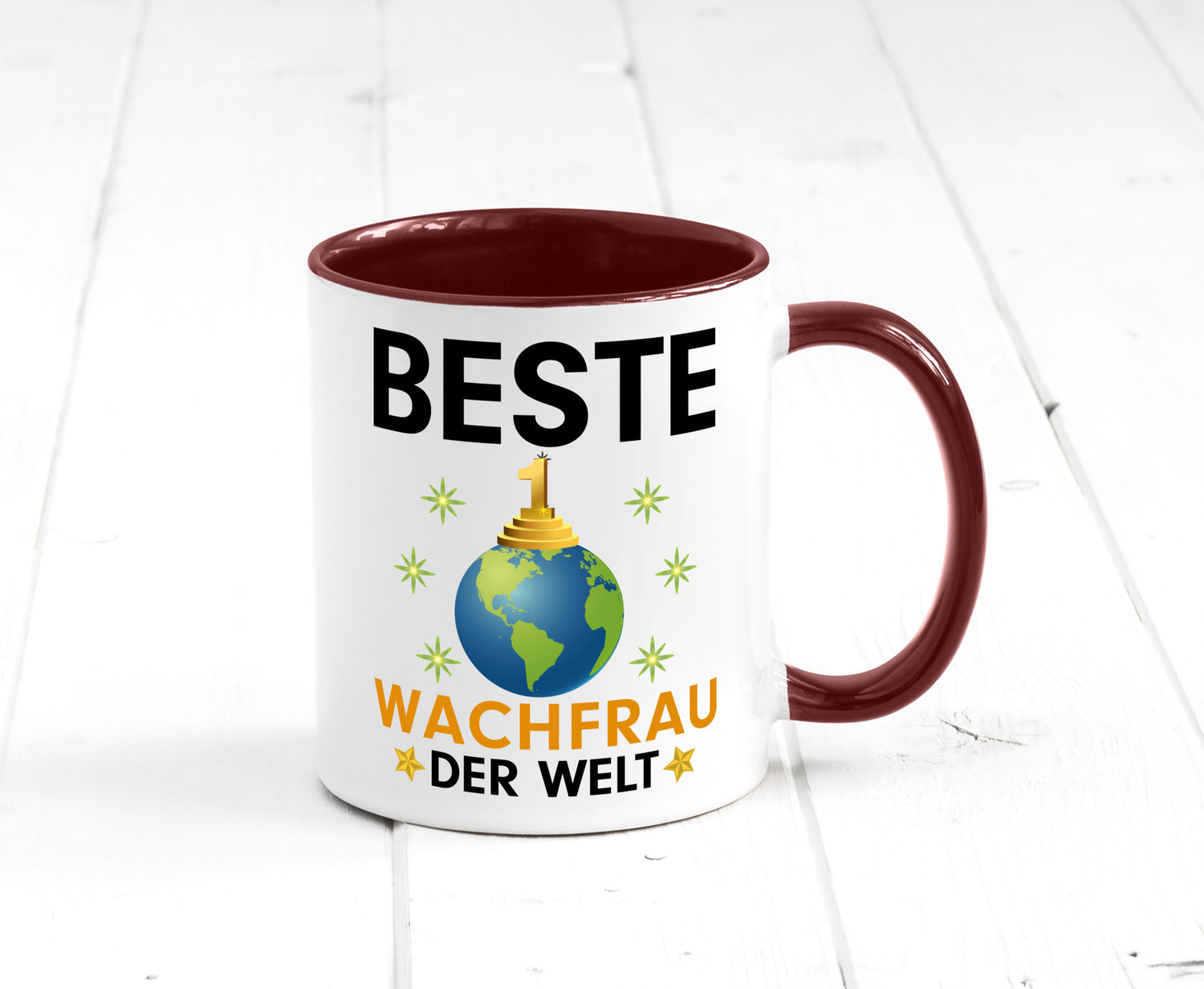 Welt Beste Wachfrau | Wachpersonal Nachtwächter Geschenk Humor Geschenkidee