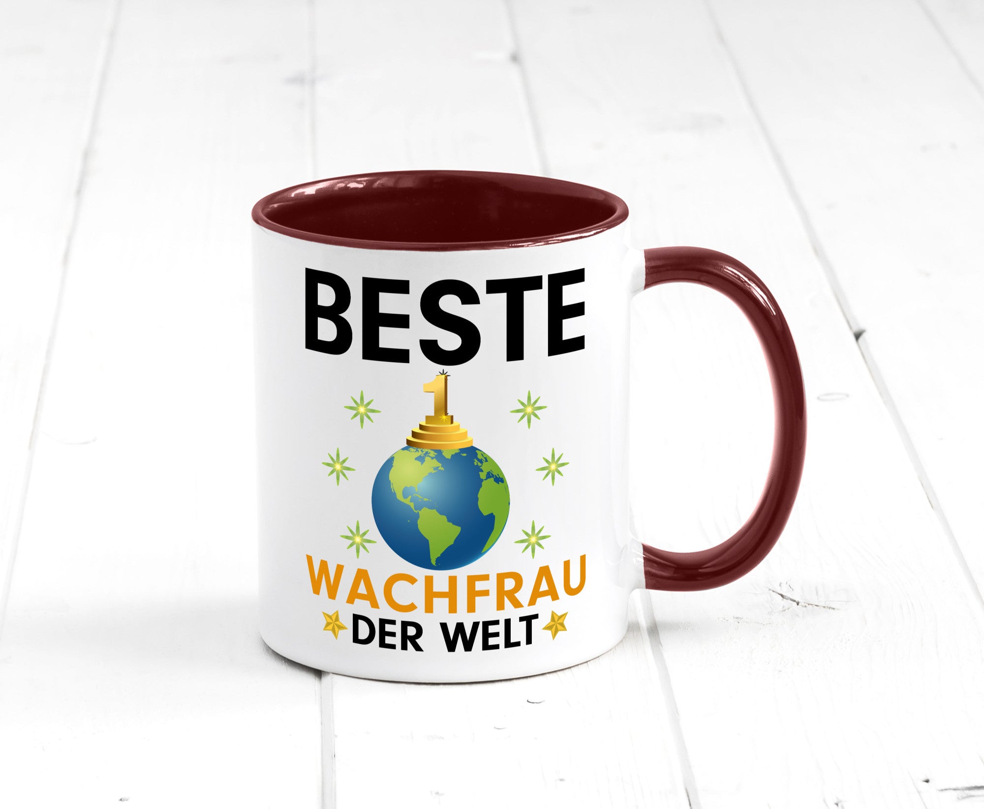 Welt Beste Wachfrau | Wachpersonal Nachtwächter Geschenk Humor Geschenkidee