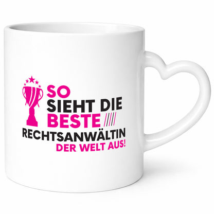 Die Weltbeste Rechtsanwältin | Jurstin Anwältin Humor Geschenkidee Tasse