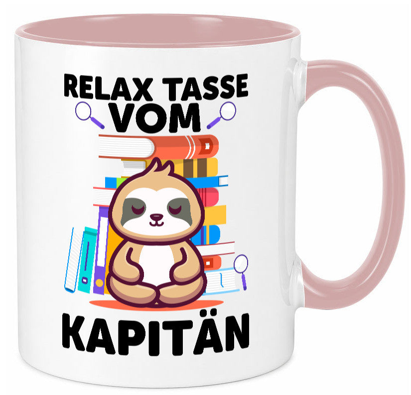 Relax Tasse: Kapitän | Schiffskapitän Schiff Geschenk Humor Geschenkidee