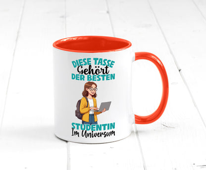 Im Universum: Studentin | Uni Studium Universität Geschenk Humor Geschenkidee