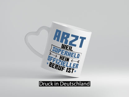 Superheld Arzt | Medizin Doktor Facharzt Geschenk Humor Geschenkidee lustiger