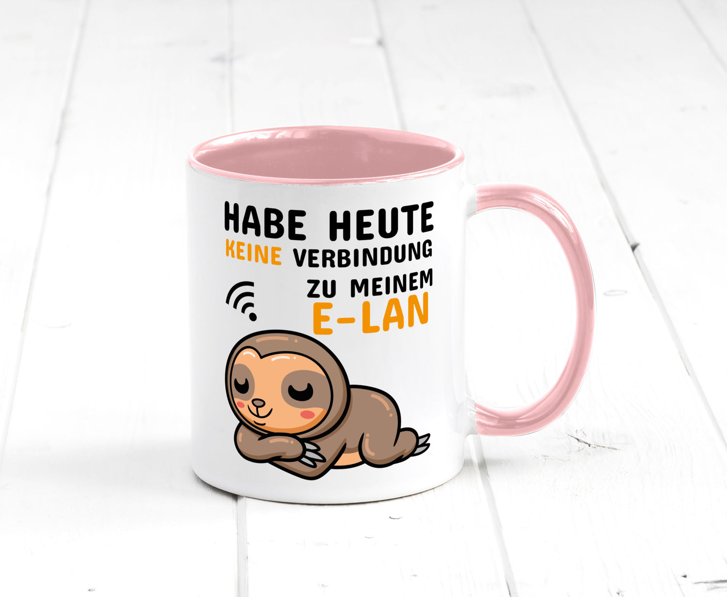 Keine Verbindung lustig Humor Geschenkidee Geschenk Tasse
