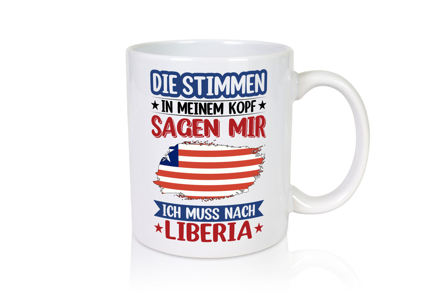 Liberia | Urlaub Stimmen in meinem Kopf Traumland lustig Humor Geschenkidee