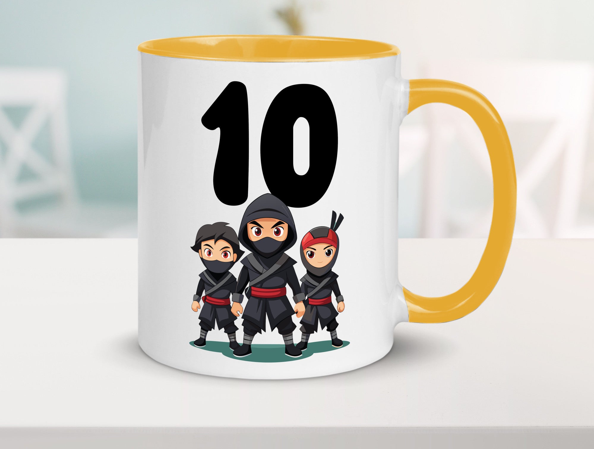 10. Geburtstag | 10 Jahre Ninja Humor Geschenkidee Tasse