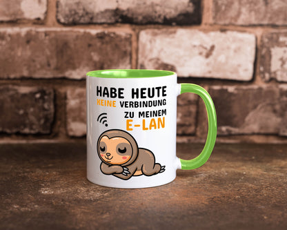Keine Verbindung lustig Humor Geschenkidee Geschenk Tasse