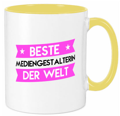 Beste Mediengestalterin | Medien lustiger Spruch Geschenk Humor Geschenkidee