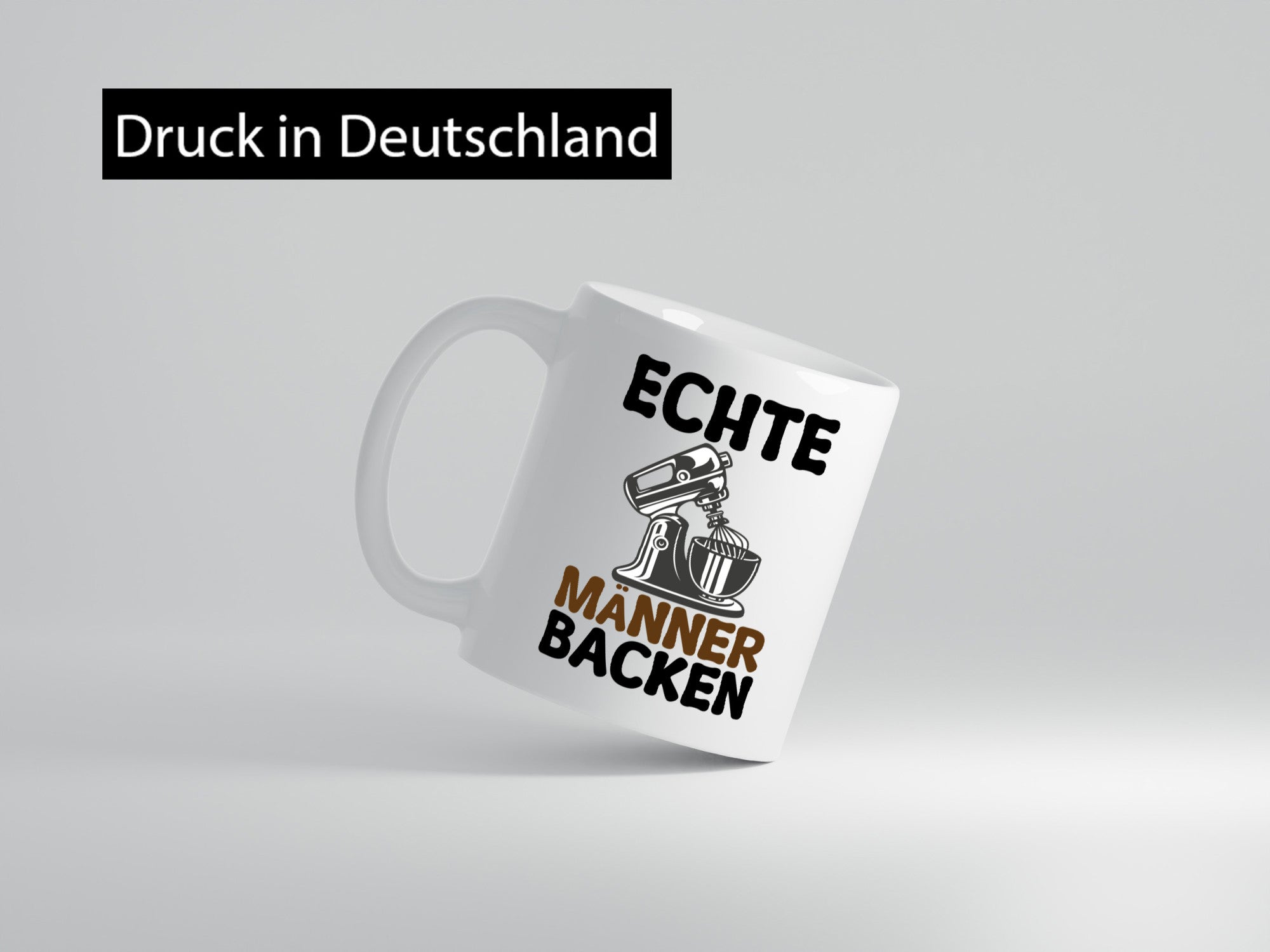 Echte Männer Backen | Bäcker Kuchen Geschenkidee Humor Tasse