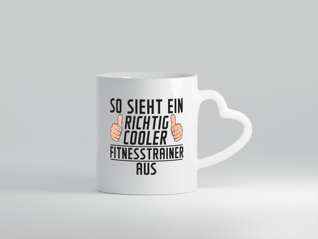 Richtig Cooler Fitnesstrainer | Personal Trainer Sport lustiger Spruch Geschenk