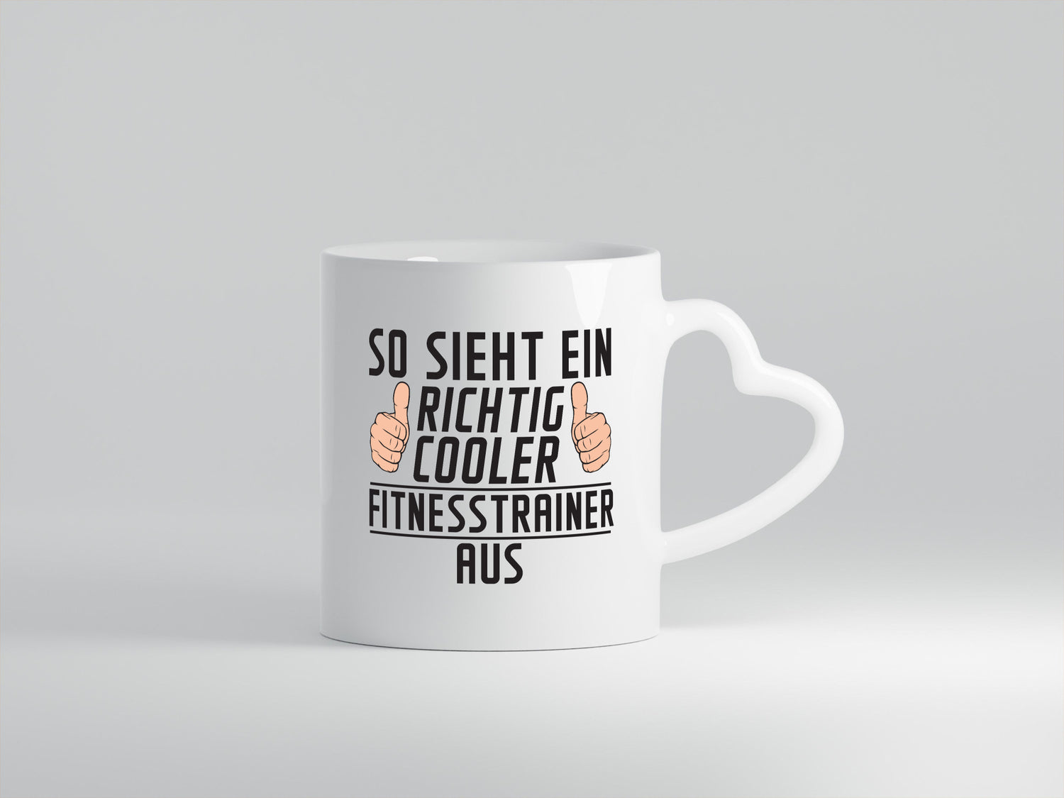 Richtig Cooler Fitnesstrainer | Personal Trainer Sport lustiger Spruch Geschenk