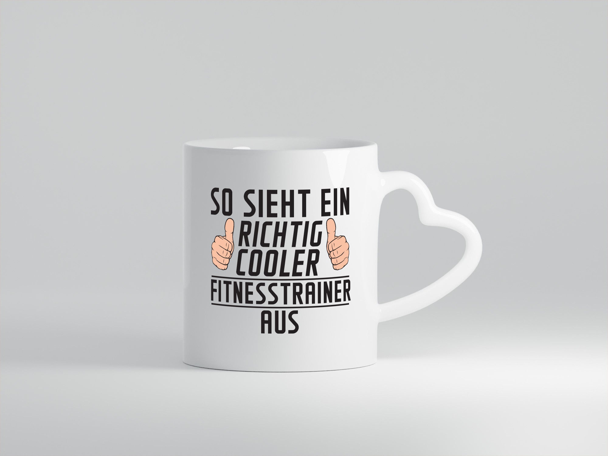 Richtig Cooler Fitnesstrainer | Personal Trainer Sport lustiger Spruch Geschenk