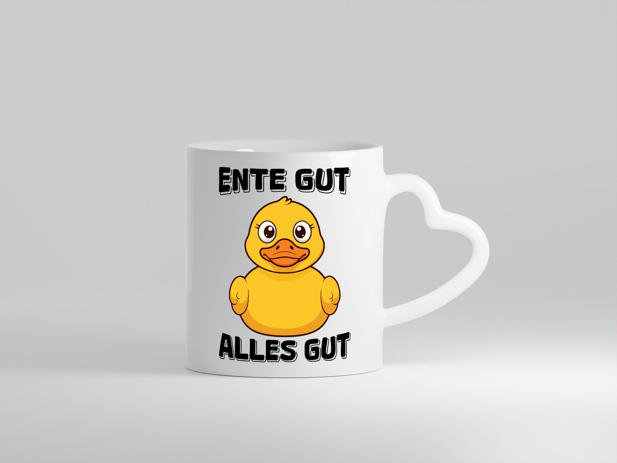 Ente gut alles | Quietscheente Badeente lustig Humor Geschenkidee Geschenk Tasse