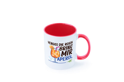 Bring mir Aperol | Rosen Paar Party Geschenkidee Humor Tasse