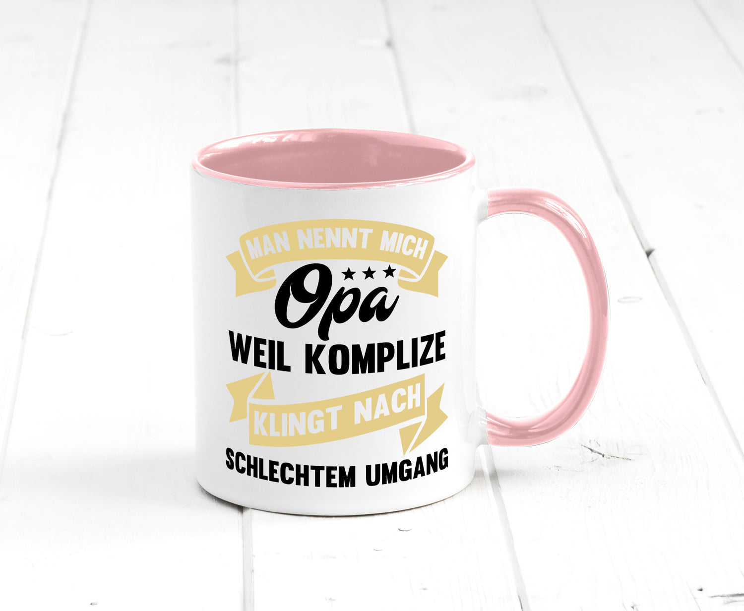 Man nennt mich Opa | Bester der Welt Humor Familie Geschenkidee Tasse
