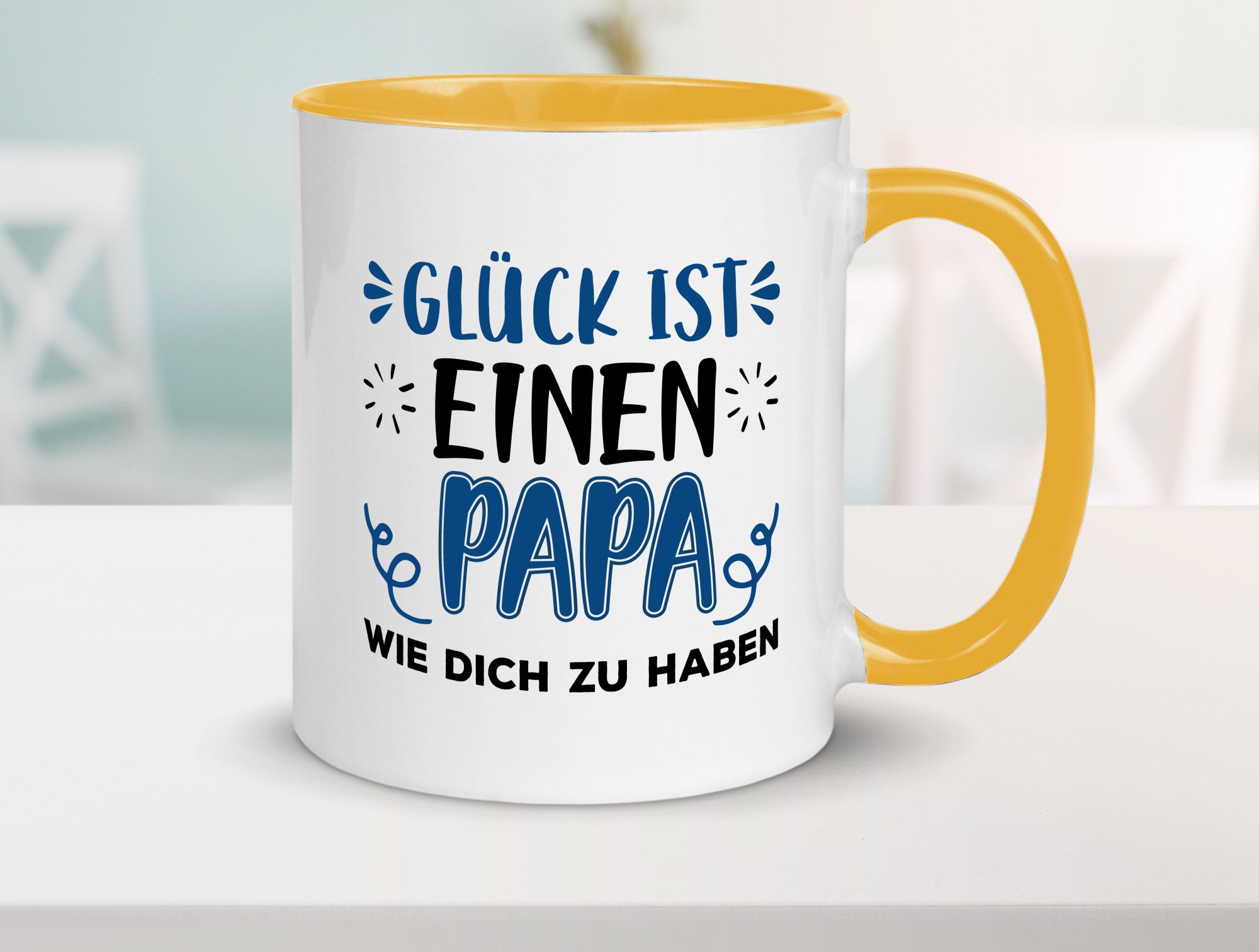 Einen Papa wie dich | Vater Tasse Vatertag Glück Geschenk Familie Geschenkidee