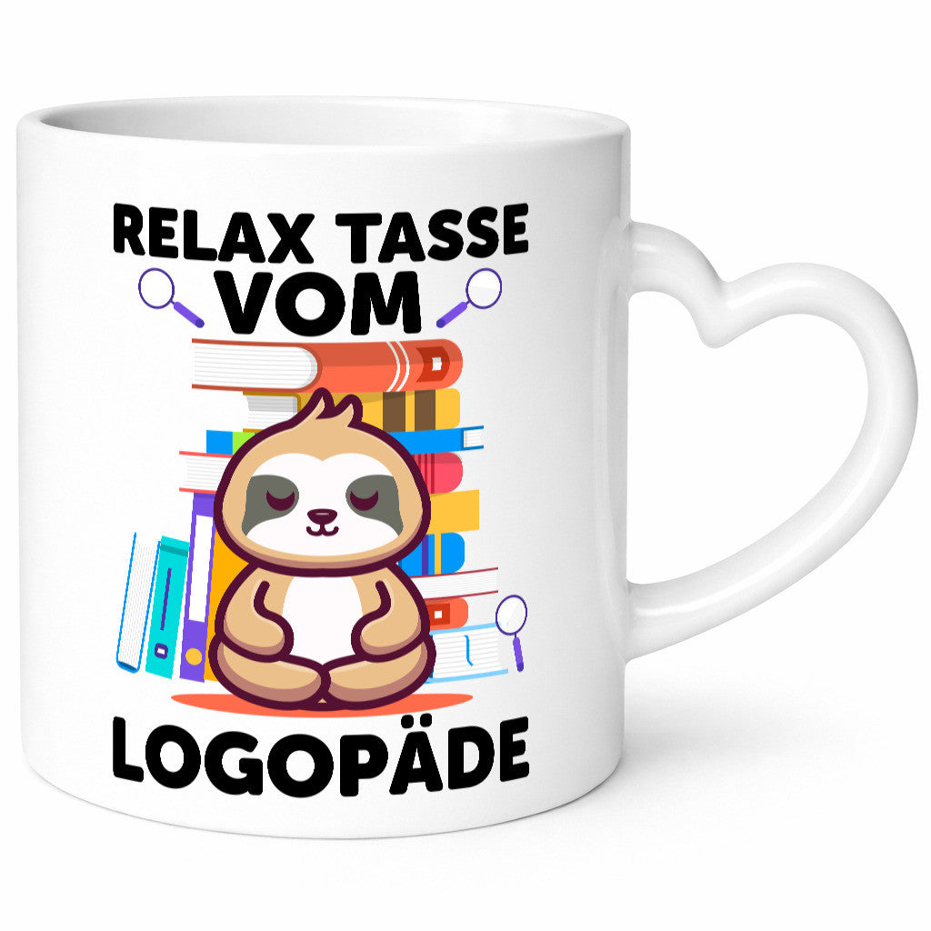 Relax Tasse: Logopäde | Sprachtherapie Humor Geschenkidee Tasse