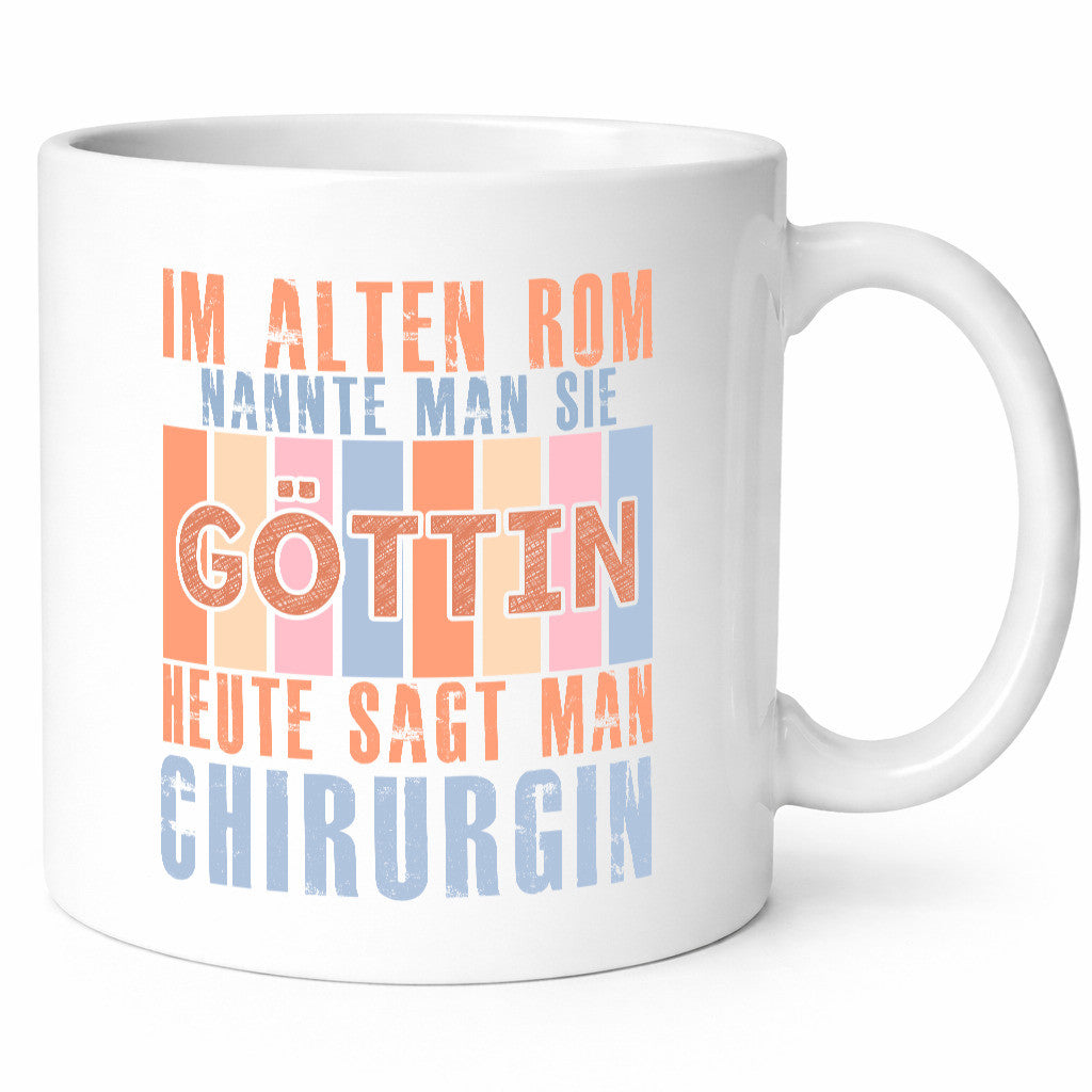 Heute sagt man: Chirurgin | Chirurgie Krankenhaus Geschenk Humor Geschenkidee