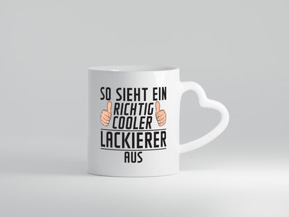 Richtig Cooler Lackierer | Definition lackieren Humor Geschenkidee Tasse