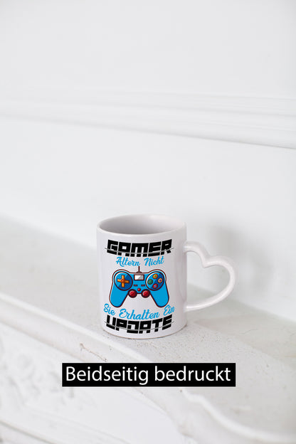 Games altern nicht | Geburtstag Zocker Gaming lustig Geschenkidee Geschenk Tasse