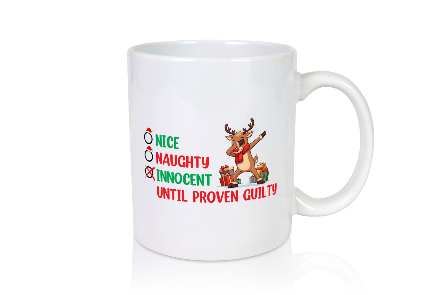 Weihnachtszeit | Daping Elch v2 Geschenkidee Humor Tasse