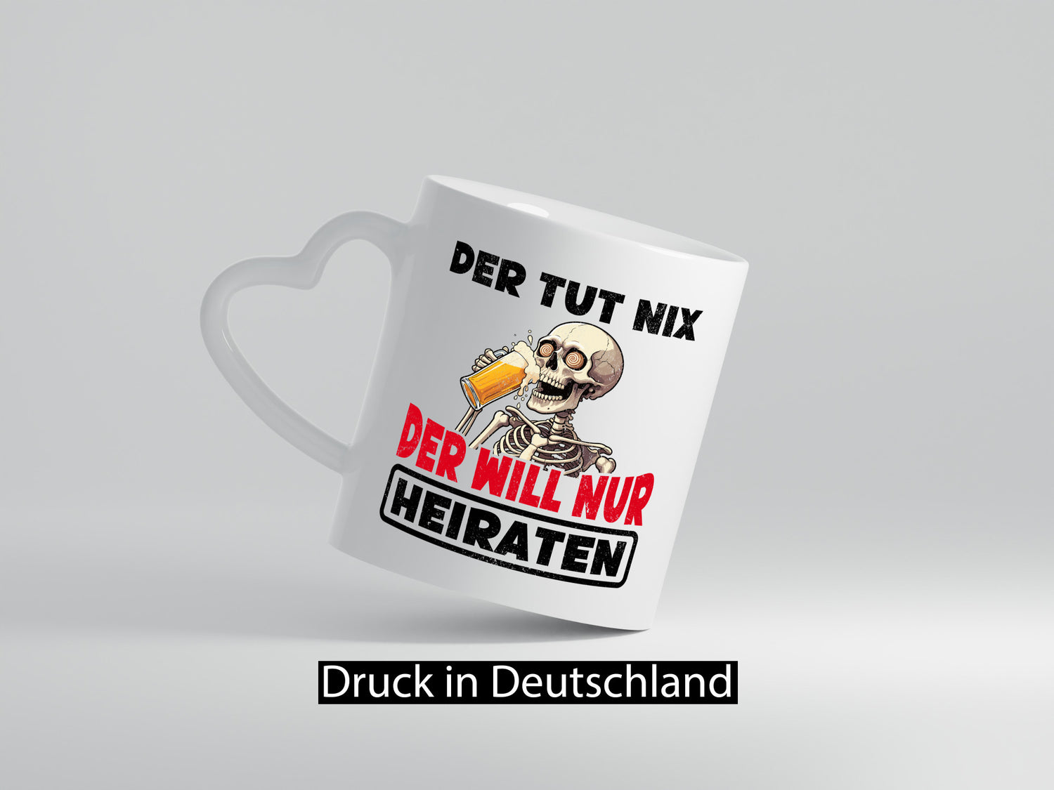 Der tut nix will nur Heiraten | JGA Heiratsantrag v2 lustiger Spruch Geschenk