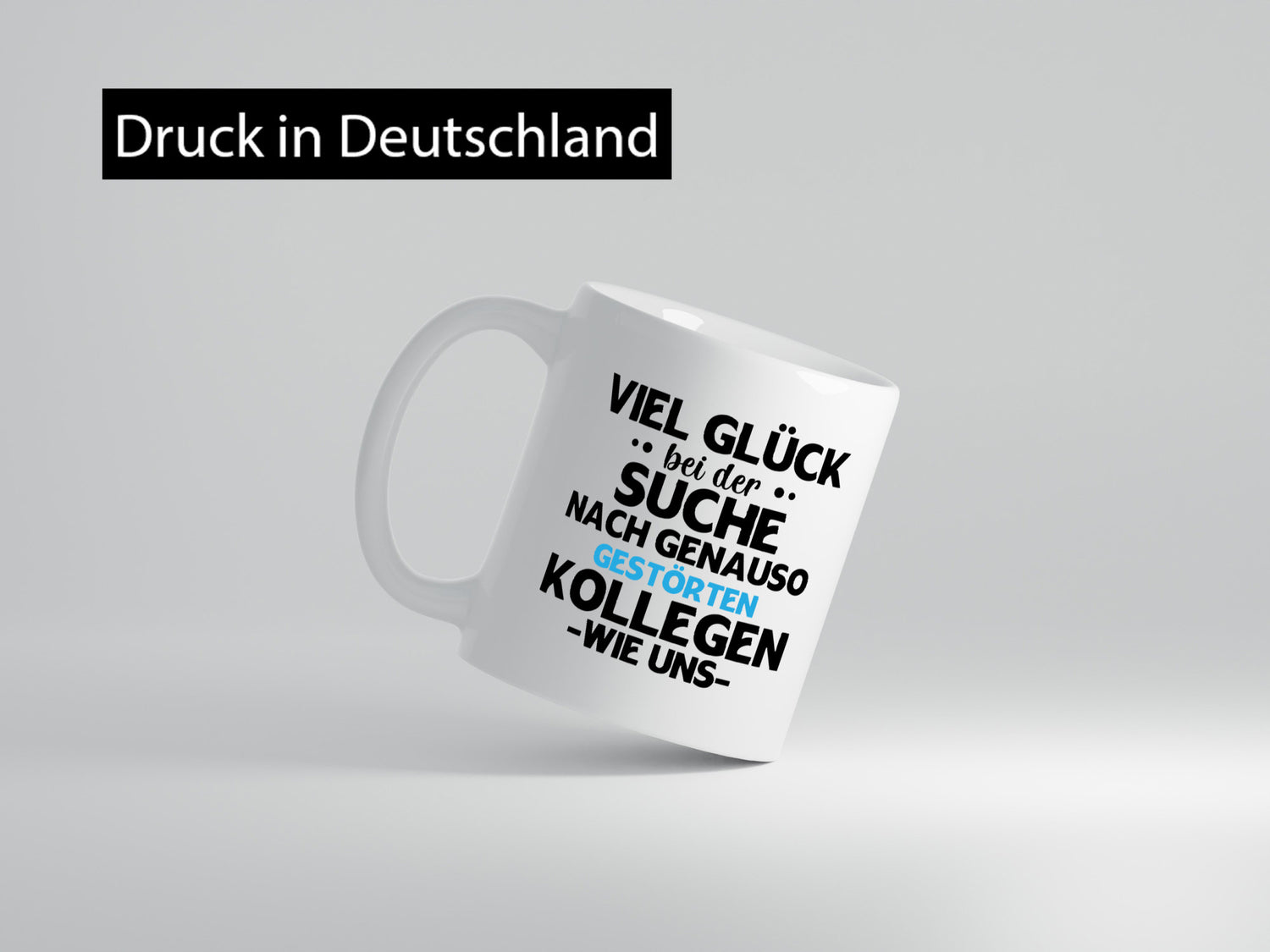 Viel Glück bei der Suche | Arbeitskollegen Arbeit Geschenk Kollegen Büro