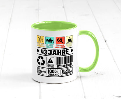 43. Geburtstag | 43 Jahre Humor Limited Edition lustiger Spruch Geschenk